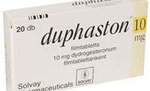 Duphaston टैब।