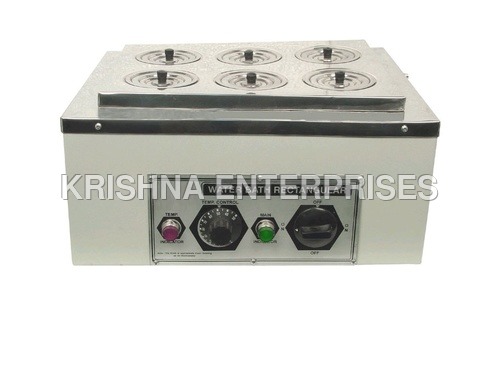 जल स्नान आयताकार एकल दीवार