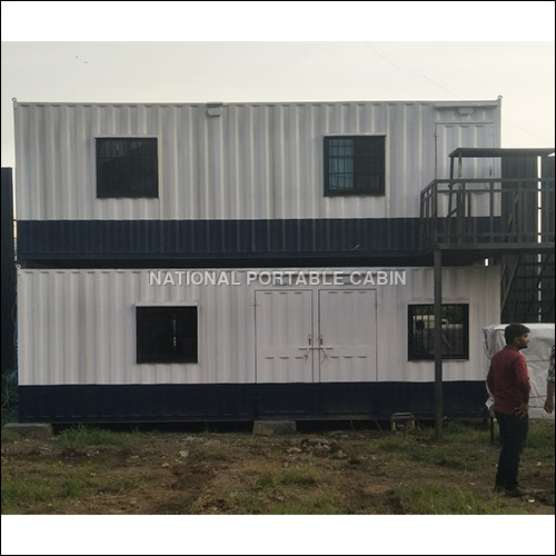 Portable Office Cabin - Color: White