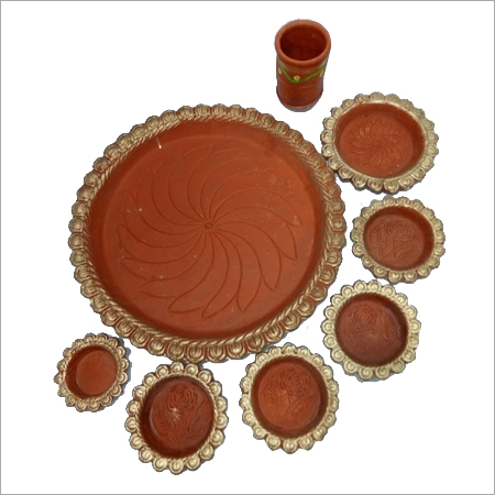 टेराकोटा डिनर सेट