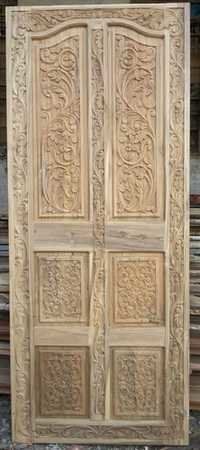 Artwork Teak Wooden Doors