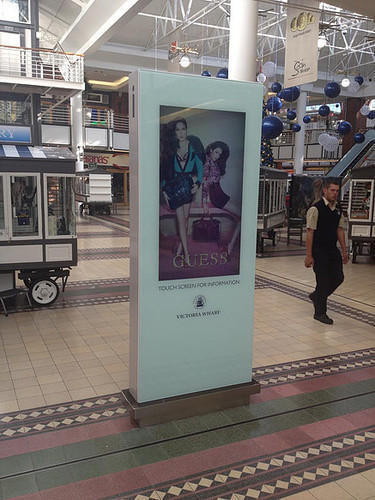 Stand Alone Digital Signage Kiosk - Application: Advertisement