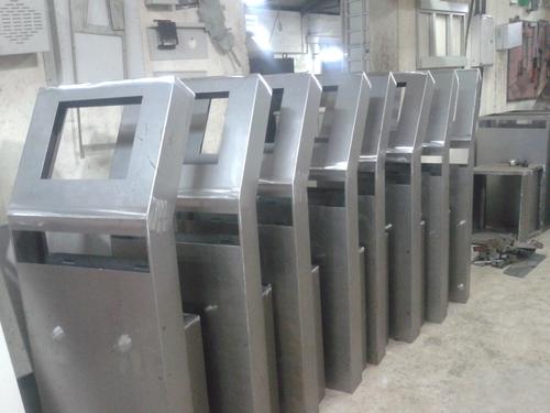Touch Kiosk Stand Fabrication - Application: Advertisement
