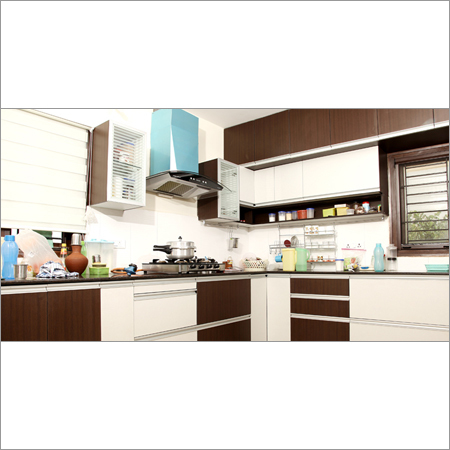 लकड़ी का मॉड्यूलर किचन