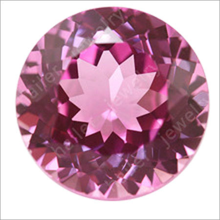 Synthetic Ruby Faceted