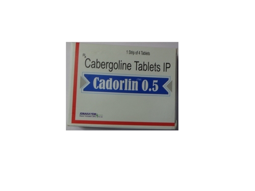 कैबर्गोलिन 0.5mg