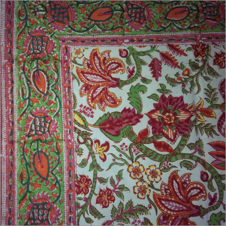 मल्टी कलर बेड शीट