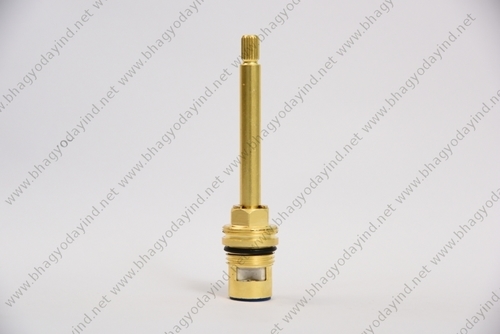 Brass Ceramic Cartridge - 25-40mm Dimensions, 1/2-3/4" Thread Size, Gold Color | 1-5MPa Operating Pressure, 0-90°C Temperature Range