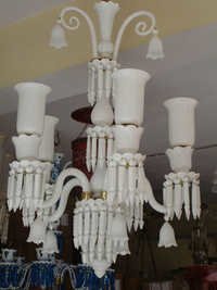 सफेद Ch-70 झूमर