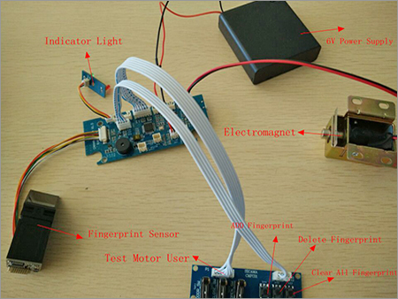 Portable Fingerprint Safe Box