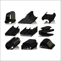 Black Epdm Extruded Rubber Profile