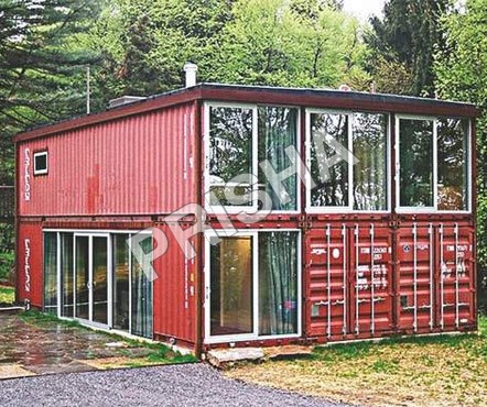 Modular Buildings - Durable Steel Frame, Customizable Dimensions, Versatile Layout Options, Energy-Efficient Design