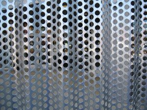 Perforated Panel - Alloy Metal, Rectangular Design, Painted Finish In Various Colors | Low Maintenance, Long Service Life, Versatile Faa Ade Use