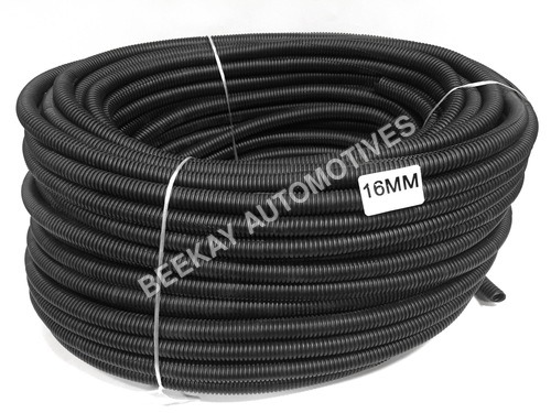 Black Corrugated Sleeve (16Mm)