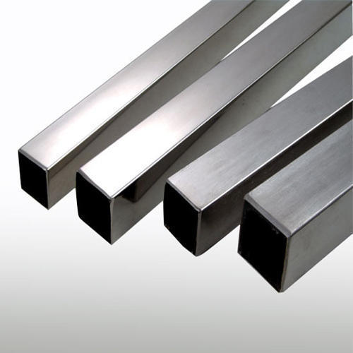 Stainless Steel Bright Square Bar - Color: Silver