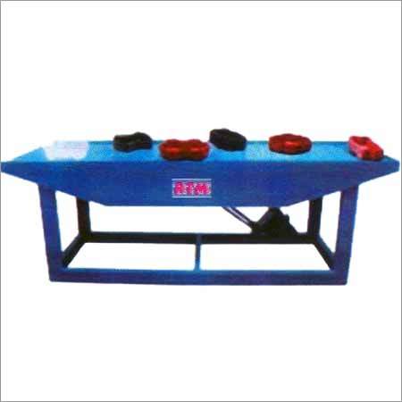 Vibrating Table - Mild Steel, Blue Color | Ideal for Construction Applications