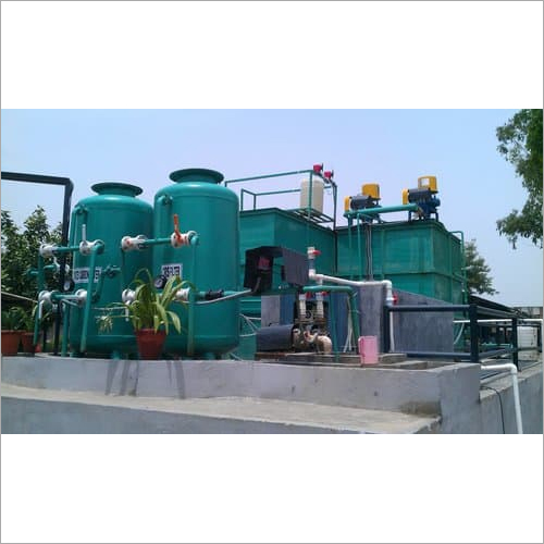 Packaged Sewage Treatment Plant - Metal Construction, Automatic Operation , Electric Power Source for Industrial Applications
