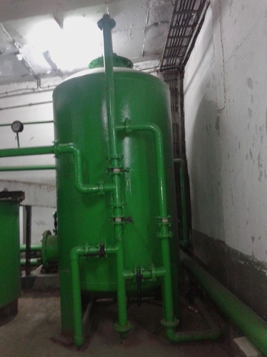 Activated Carbon Filter - Metal Construction, 99% Purity Level | Electric Drive for Efficient Ground Water Filtration
