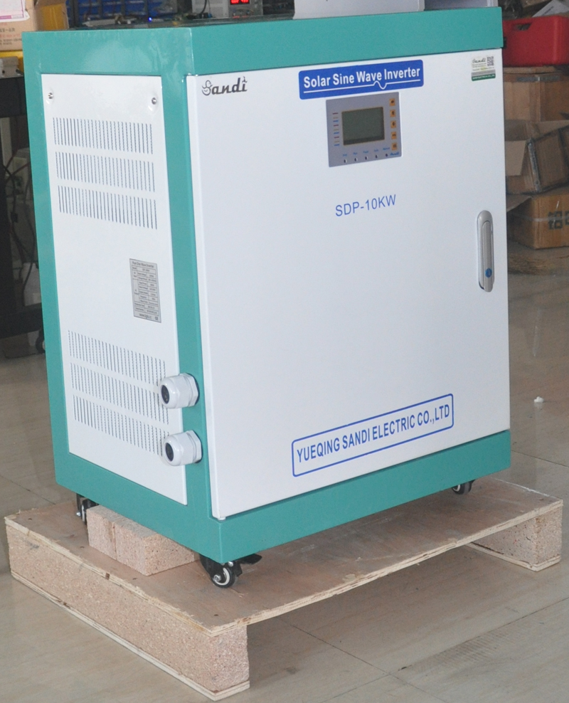Split Phase 10kw Off-grid Solar Inverter - 120/240vac Output, Lcd Display, Ip20 Protection | High-efficiency Pure Sine Wave, Intelligent Start Modes, Modular Design, Overload And Short Circuit Protection