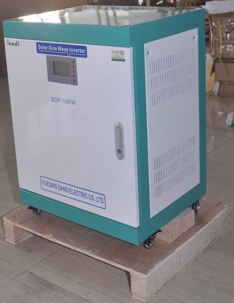 Split Phase 10kw Off-grid Solar Inverter - 120/240vac Output, Lcd Display, Ip20 Protection | High-efficiency Pure Sine Wave, Intelligent Start Modes, Modular Design, Overload And Short Circuit Protection