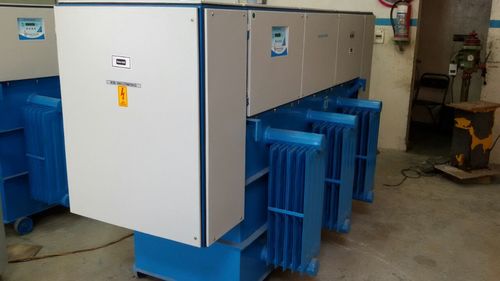 650KVA Voltage Stabilizers - Input Voltage 330-470V, Three Phase, 50-60Hz Frequency | 1 Year Warranty