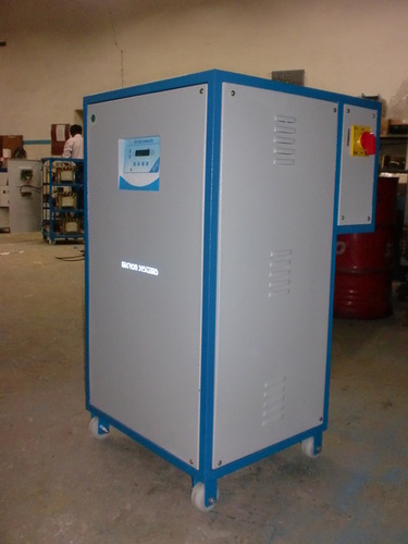 Oil Cooled Servo Stabilizers - Three Phase, 360-460V Input Voltage, 50MHz Frequency | 1 Year Warranty, Reliable Power Management
