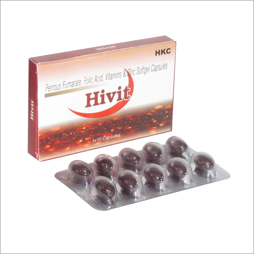 HIVIT सॉफ्ट जिलेटिन कैप्सूल मल्टीविटामिन