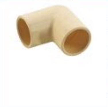 CPVC Elbow - Chlorinated Polyvinyl Chloride, 90° Size 1, 1.5, 2, 2.5, 3, 4, 5 Inch | Sturdy Build, Perfect Finish, Trouble-Free Fittings