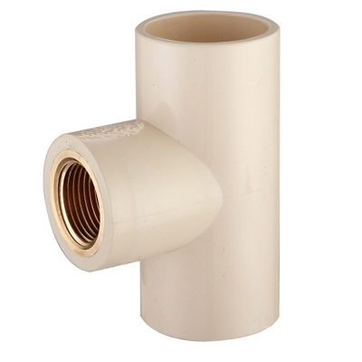 Cpvc Pipe Tee - Cpvc Material, T-shape Design, 15mm Thickness | Chemical Resistance, Flawless Finish, Accurate Dimension, High Strength
