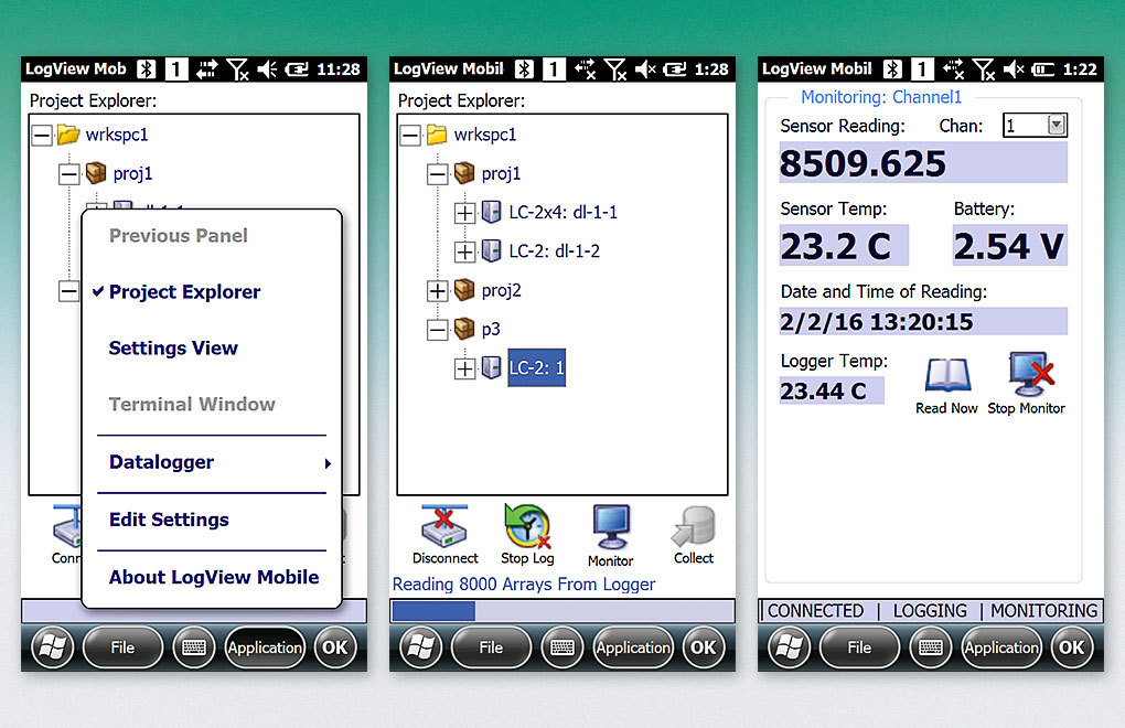 Logview Mobile Software