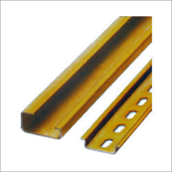 MCB Channel - Mild Steel & PVC,  Rectangular Shape, Bronze Color, Manual Polish Finish, Galvanized & Painted Surface Treatment | High Durability, Strength for Various Applications, Timely Delivery