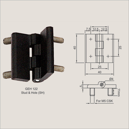 डाई कास्टिंग फ्लैट हिंग्स