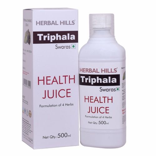Ayurvedic Triphala Juice - 500 Ml | Herbal Blend Of Haritaki, Amla, Baheda & Aloe Vera, Promotes Digestive Health & Detoxification