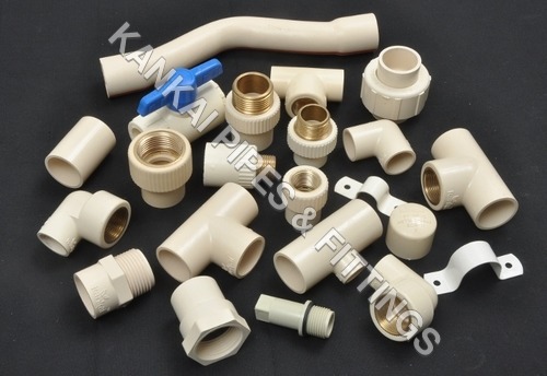 Cpvc Pipe Fitting - Color: Off White