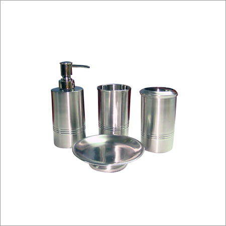 स्टील स्नान सेट