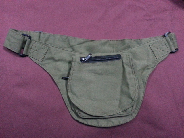 Cotton Pocket Waist Bags
