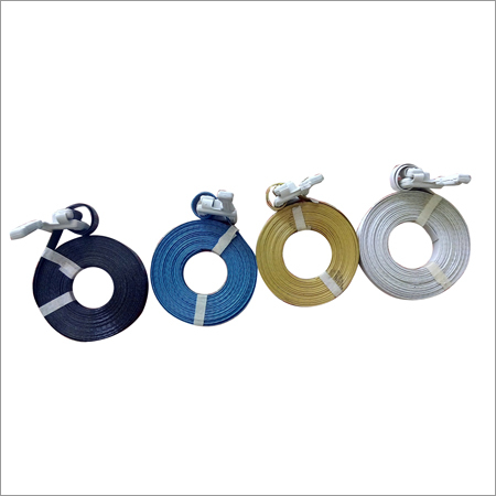 Pre Cut Polypropylene Strapping - 1/2 Inch x 17 Ft, Black PP | High Strength, Reusable, Eco-Friendly, Highly Durable