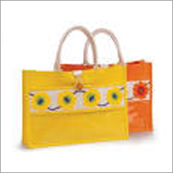 Floral Jute Bag