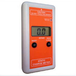 White And Orange Esd Field Meter