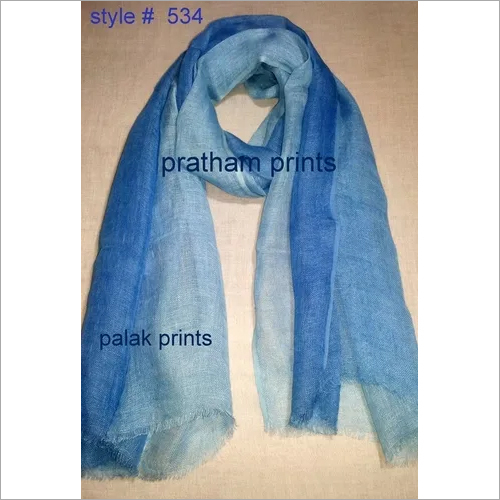 वूल लिनन ओम्ब्रे स्टोल्स