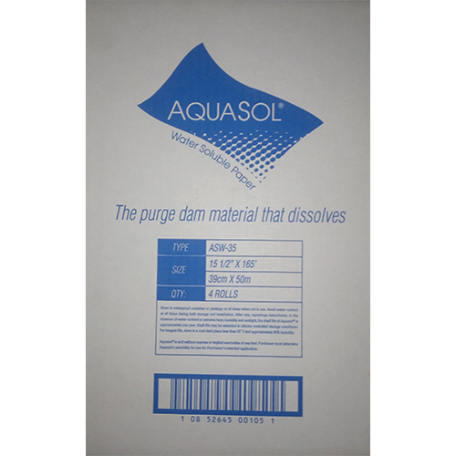 Water Soluble Purging Paper