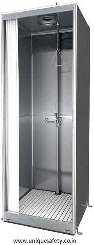 Frp Cabinet Shower And Eyewash - Color: Gray