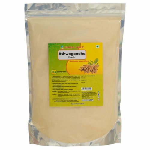 Herbal Supplements Ayurvedic Ashwagandha Powder 1Kg For Stress Management & Mens Health