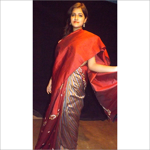 पारसी रेशम साड़ी