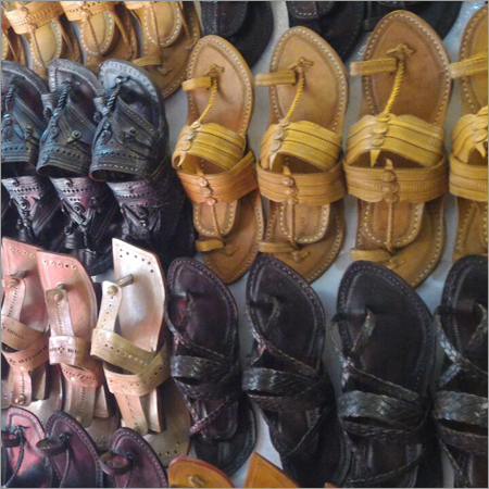 फैंसी हस्तशिल्प महिला कोल्हापुरी चप्पल