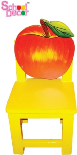 Apple Back Wooden Chair