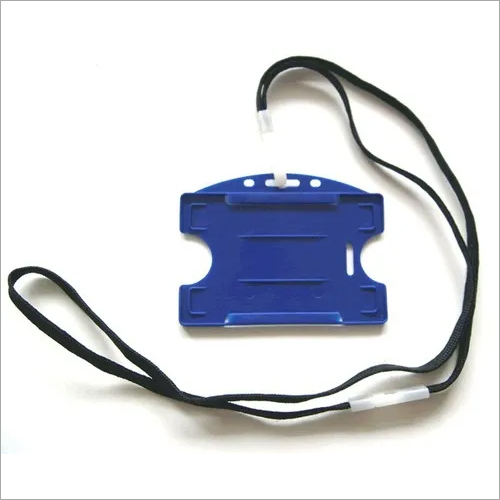 Card Lanyard - Satin Material, 36 Inch Size, Blue Color | Lightweight, Break-Resistant, Easy to Use