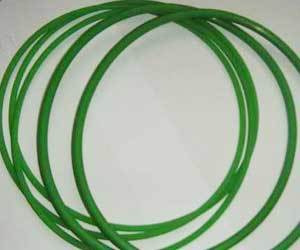 PU Round Belt - Polyurethane Material, Round Structure, Vibrant Green Color | Durable and Flexible Design for Versatile Applications