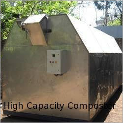 उच्च क्षमता वाला कचरे का कम्पोस्टर