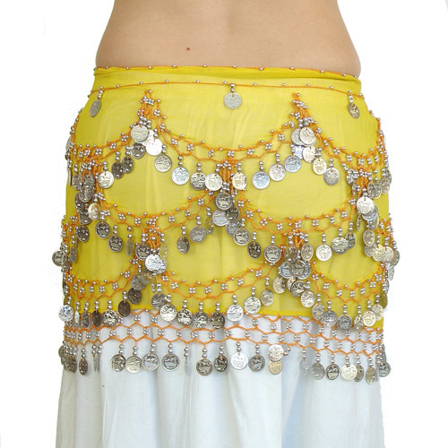 Belly Dance Belts - Metal And Velvet, Varied Sizes, Blue | Attractive Look, Comfortable Fit, Durable Material, Elegant Design, Perfect Finish, Unique Pattern, Versatile Style